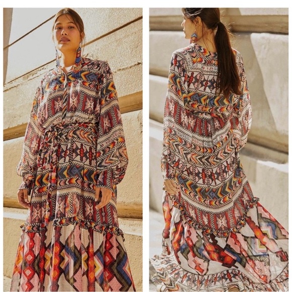 FARM Rio Amulet Maxi dress - Picture 1 of 10